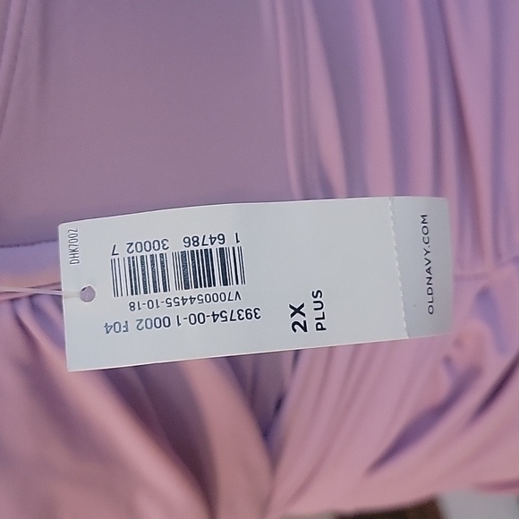 Old Navy Swimtop Lilac size 2x - Picture 4 of 5
